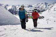 Skischule Schulklasse